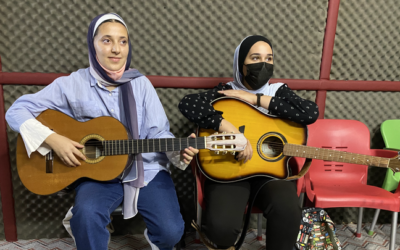 Highlights with Safa Mohanna: Music Training Programs at Delia Arts Center, Gaza, Palestine.
